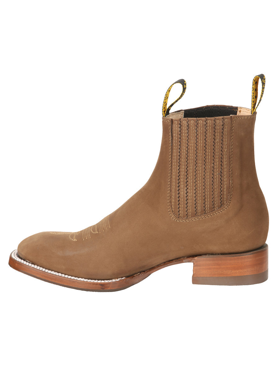 El General Men’s Ankle Boots - Nobuck Brown 45338 — view 2
