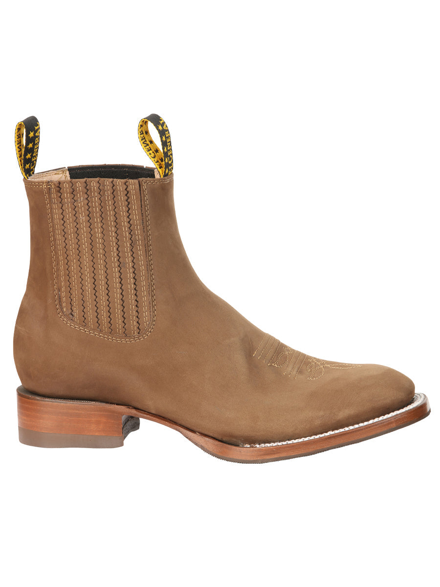El General Men’s Ankle Boots - Nobuck Brown 45338 — view 3