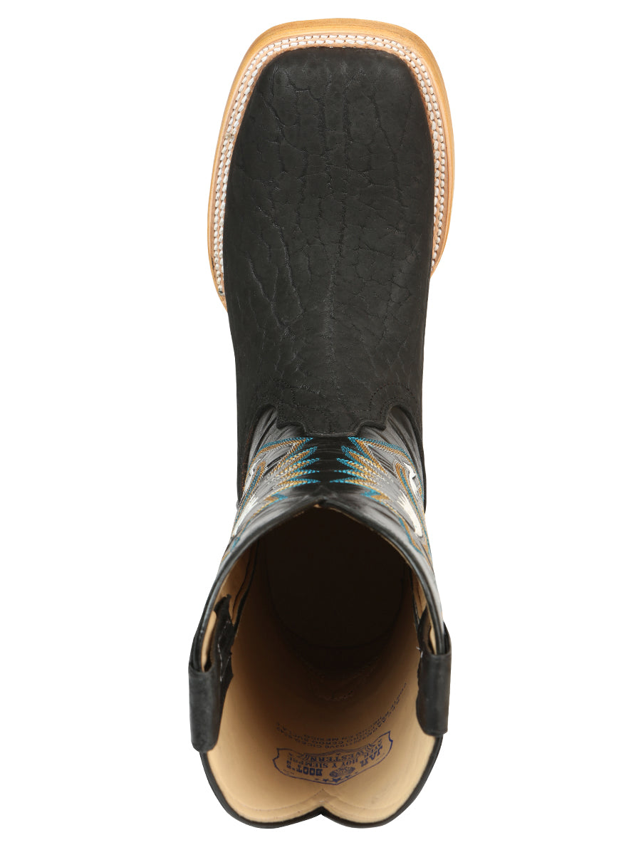Men’s Rodeo Boot Jar Boot’s Imitation Bull Neck 45474 — view 5