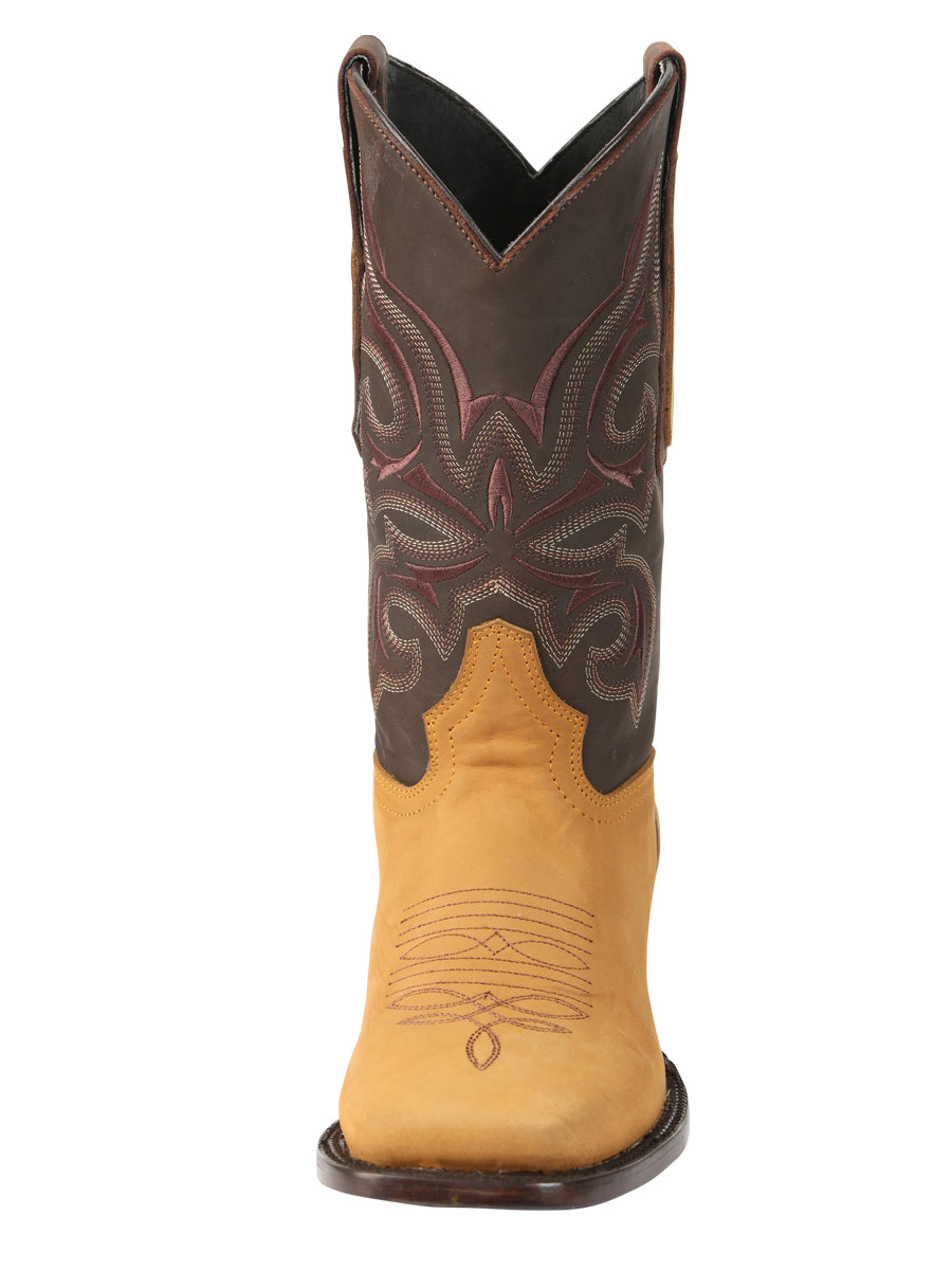 El General Men’s Rodeo Boots - Papaya 45526 — view 2