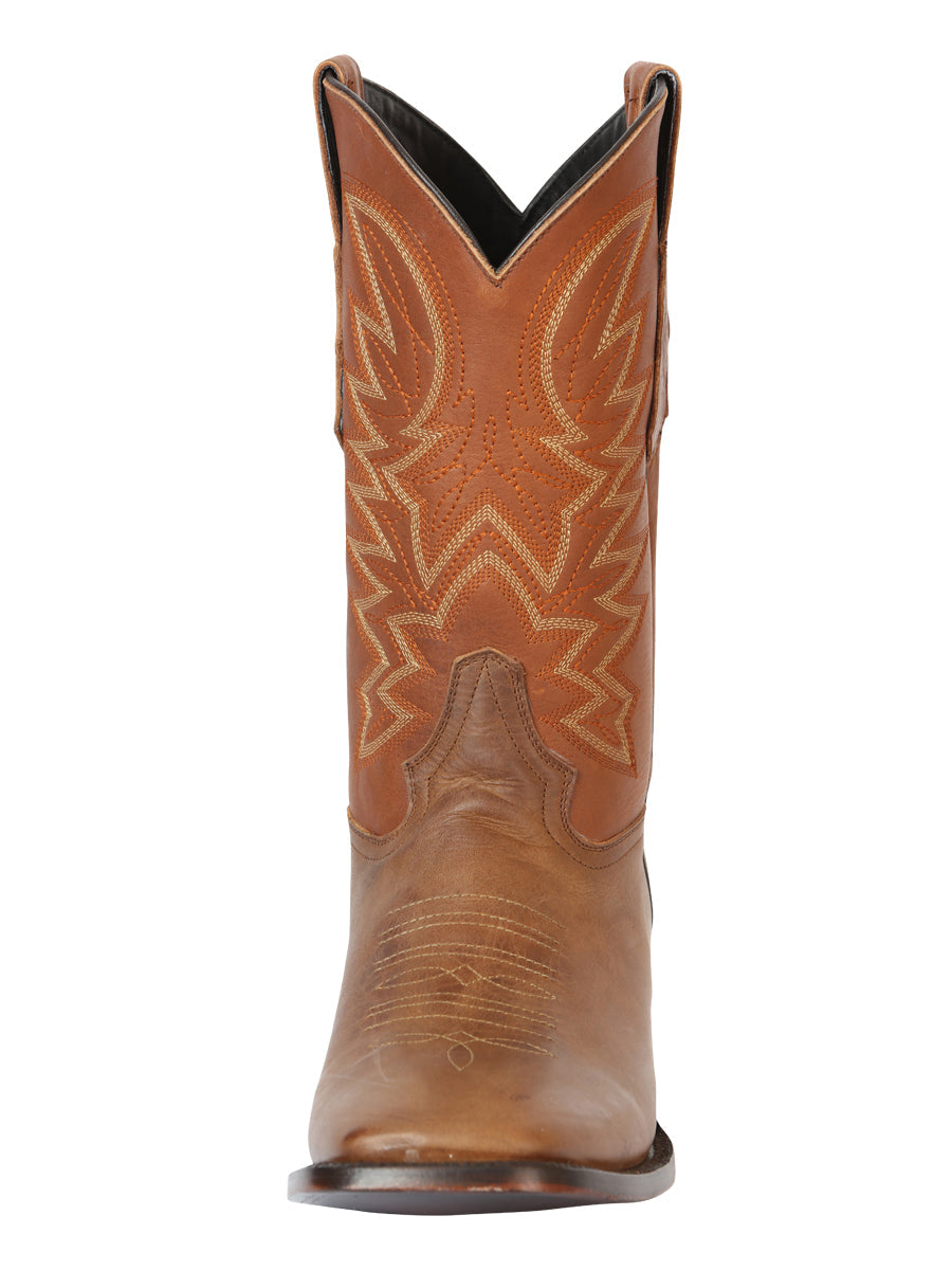 El General Men’s Rodeo Boots - Brown 45580 — view 5