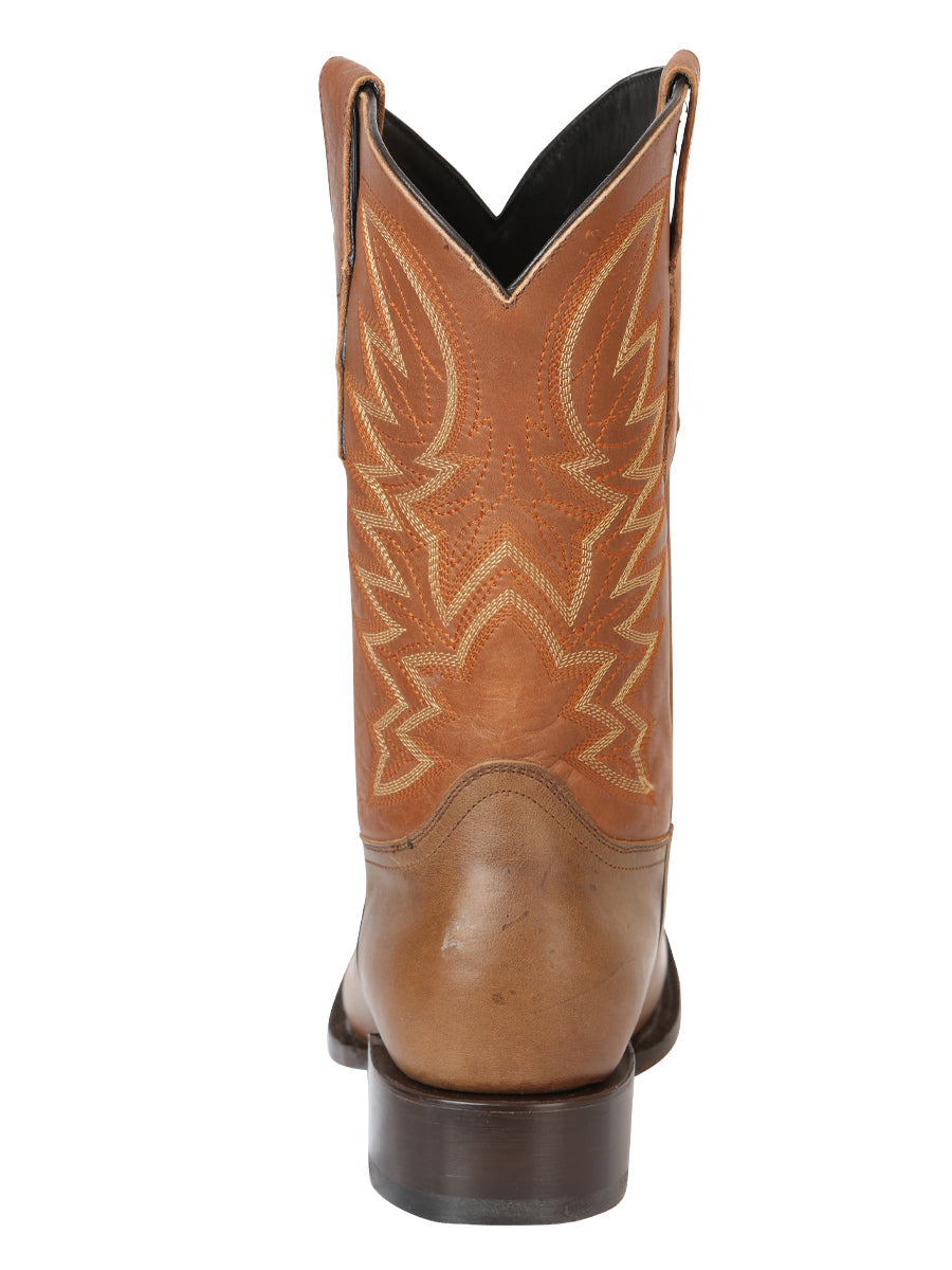 El General Men’s Rodeo Boots - Brown 45580 — view 6