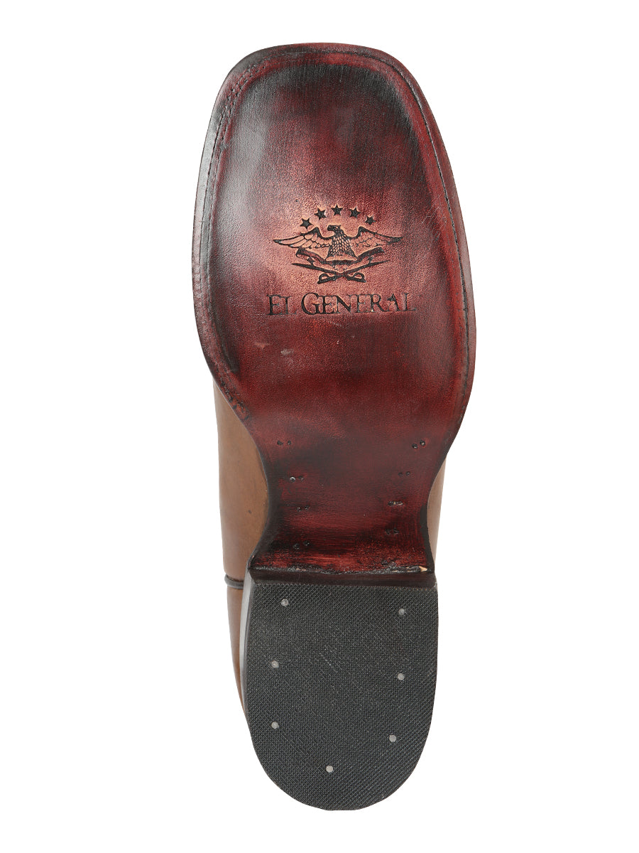 El General Men’s Rodeo Boots - Brown 45580 — view 7