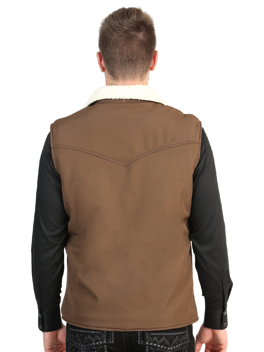 El General Men’s Vest - Brown 45645 — view 2