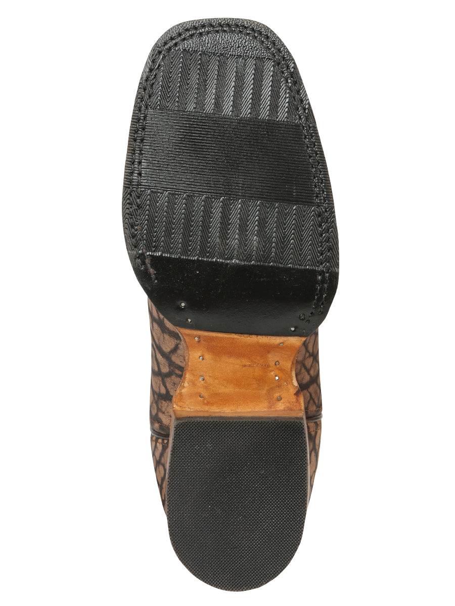 Men’s El General Rodeo Boot - Bull Shoulder Sand 45667 — view 6