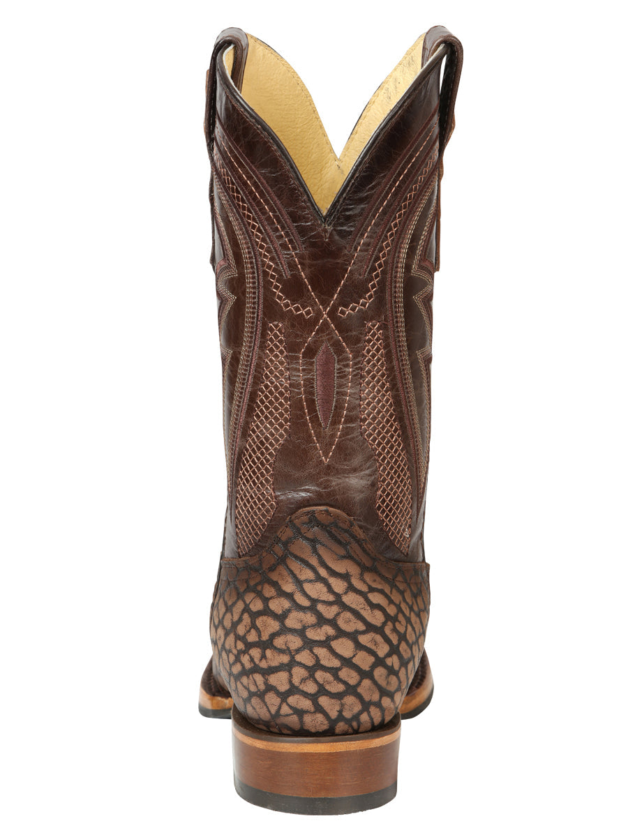 Men’s El General Rodeo Boot - Bull Shoulder Sand 45667 — view 4