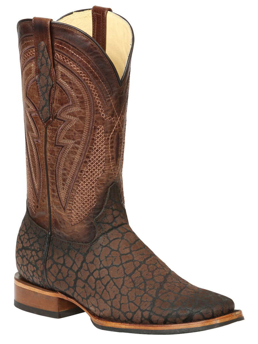Men’s El General Rodeo Boot - Bull Shoulder Brown 45668 — view 2
