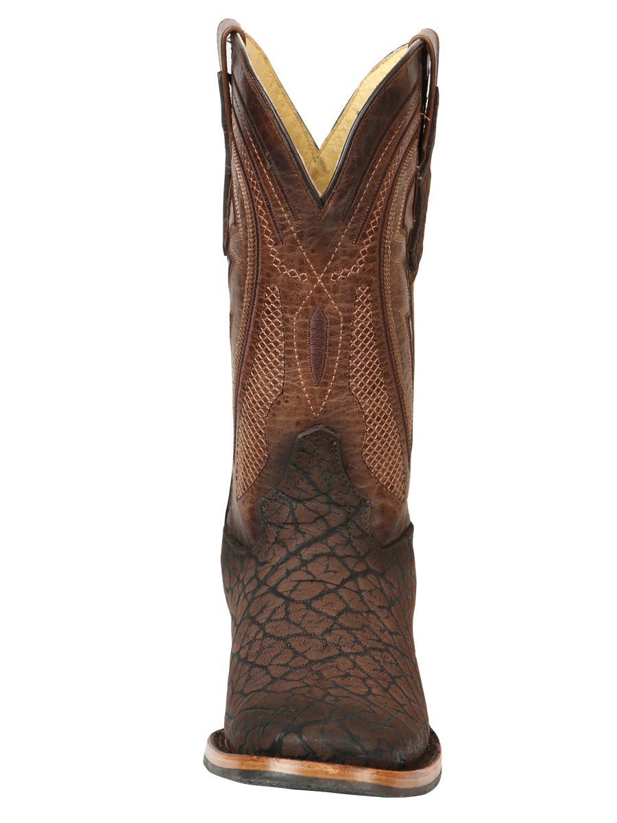 Men’s El General Rodeo Boot - Bull Shoulder Brown 45668 — view 3