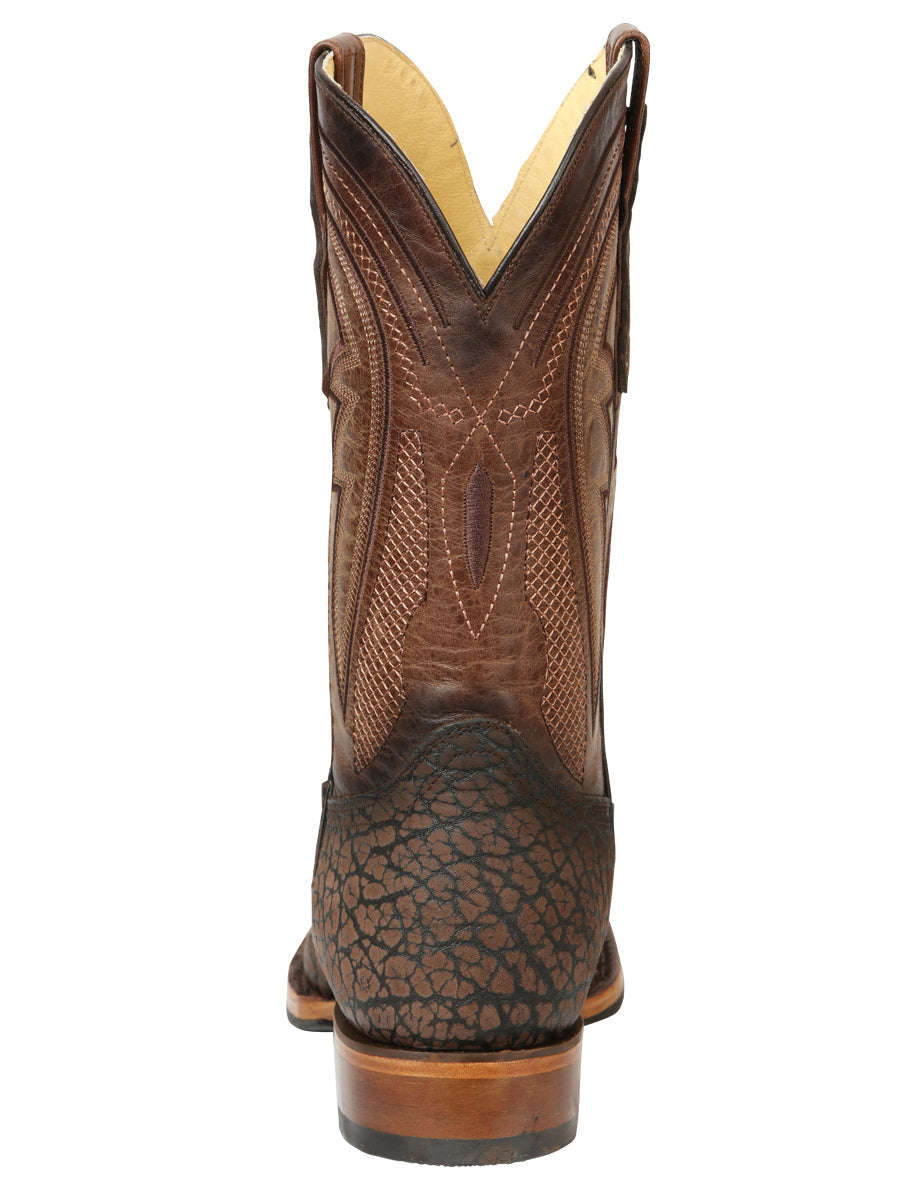 Men’s El General Rodeo Boot - Bull Shoulder Brown 45668 — view 4