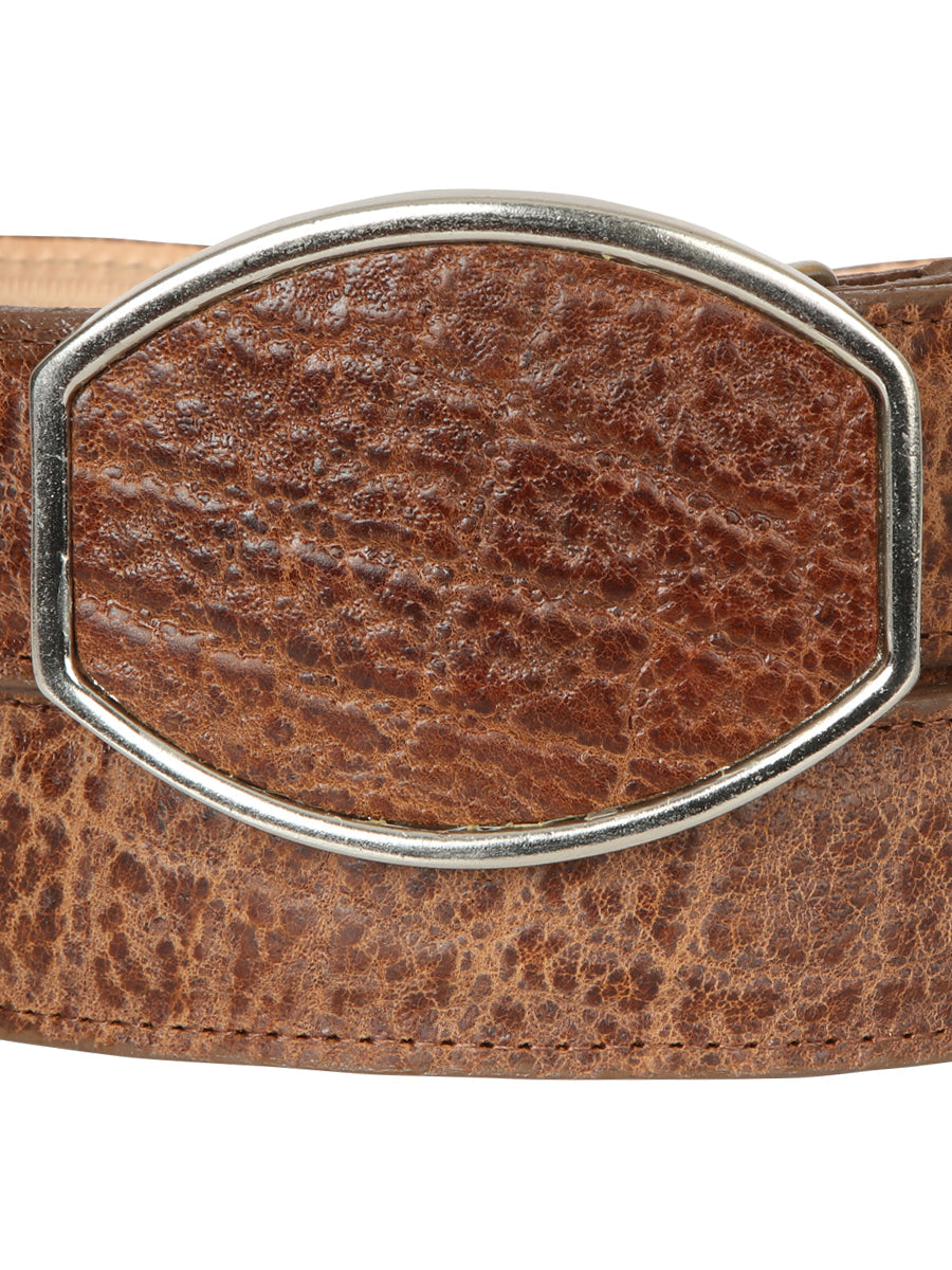 El General Men’s Western Belt - Elephant Print - Tobacco 45684 — view 4