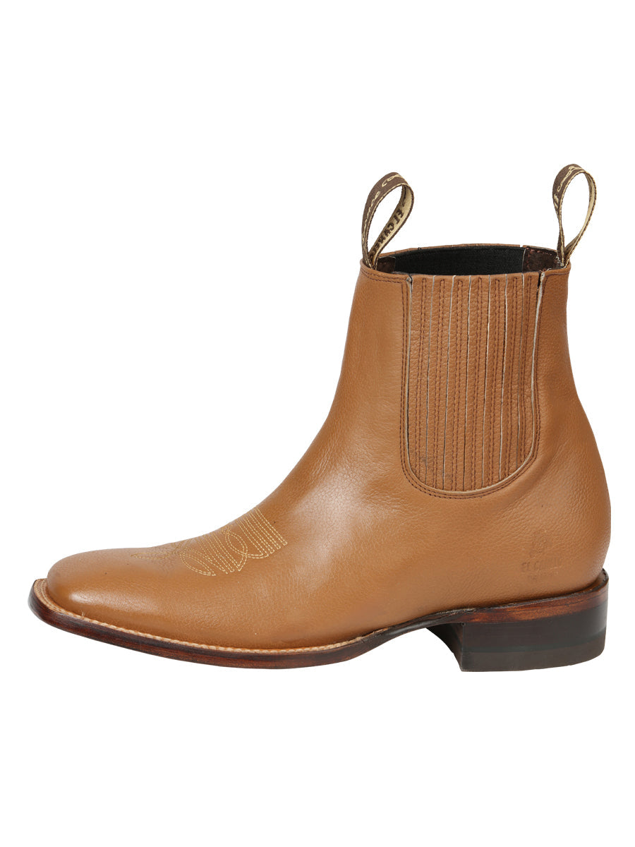 El Canelo Men’s Leather Boot - Camel 45754 — view 3