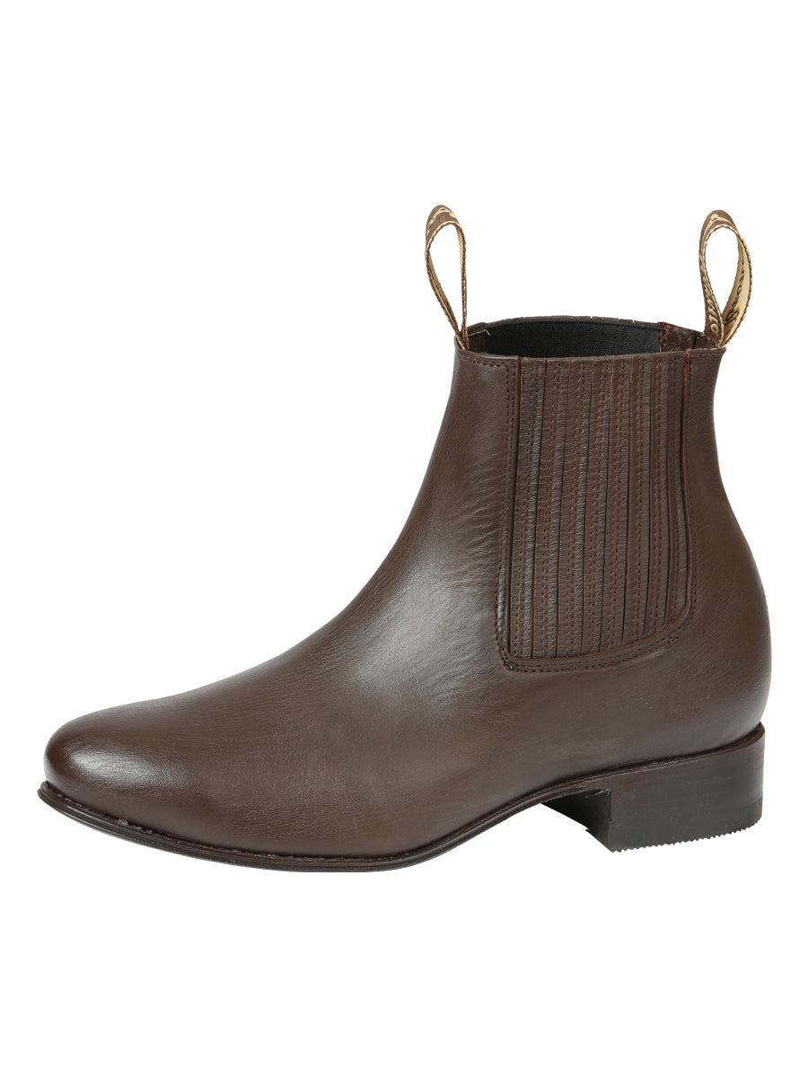 El Canelo Men’s Charro Boots - Brown 45757 — view 3