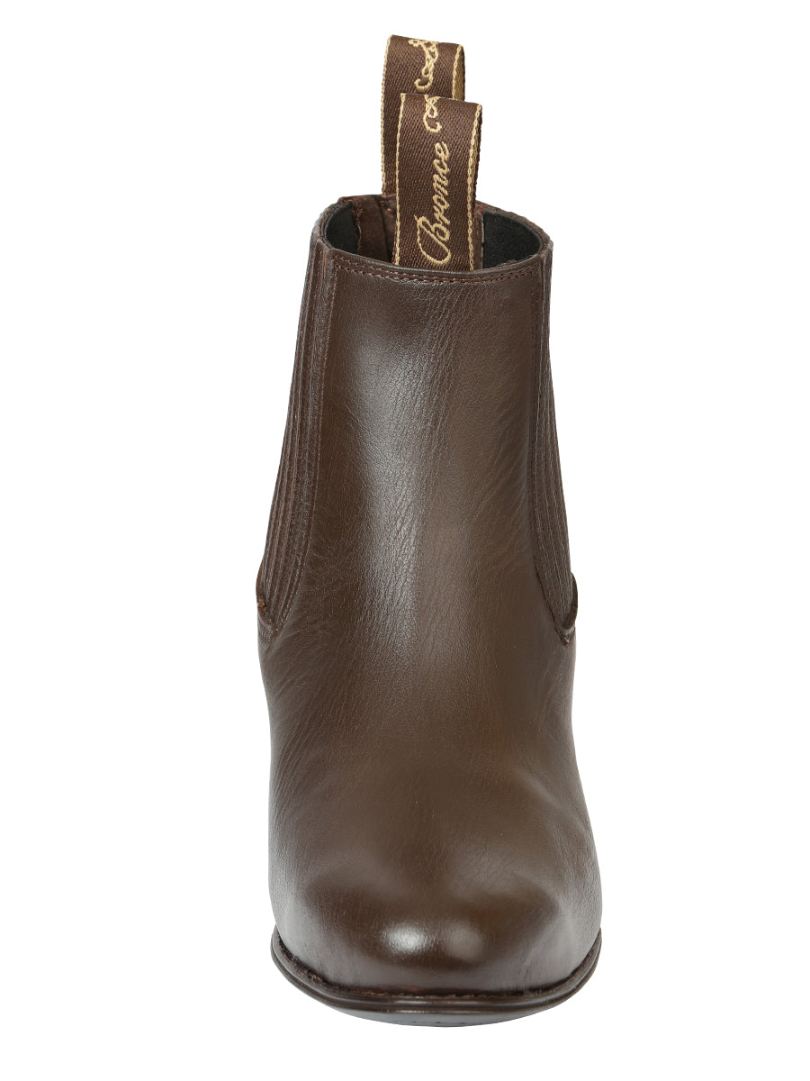 El Canelo Men’s Charro Boots - Brown 45757 — view 5