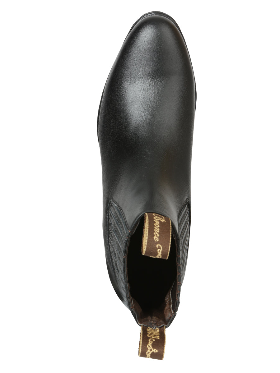 El Canelo Men’s Charro Boots - Black 45758 — view 7