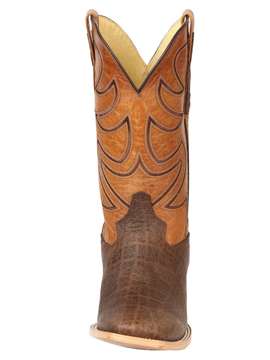 Men’s El General Rodeo Boot Elephant Print Brown 45767 — view 3