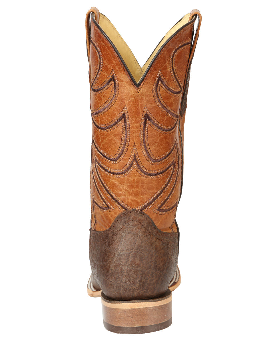 Men’s El General Rodeo Boot Elephant Print Brown 45767 — view 4