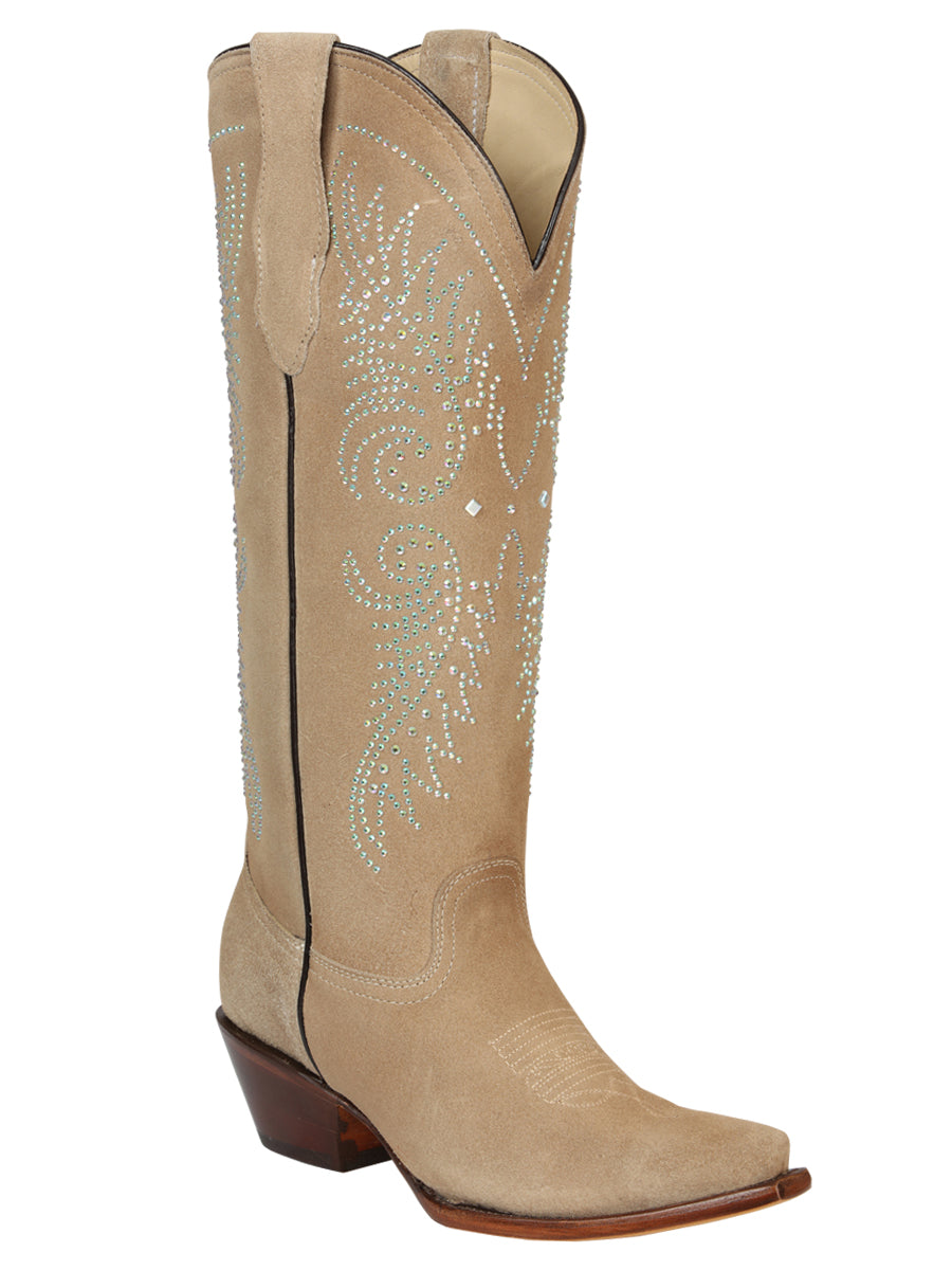El General Women’s Western Suede Boots - Tuscani 45793 — view 2