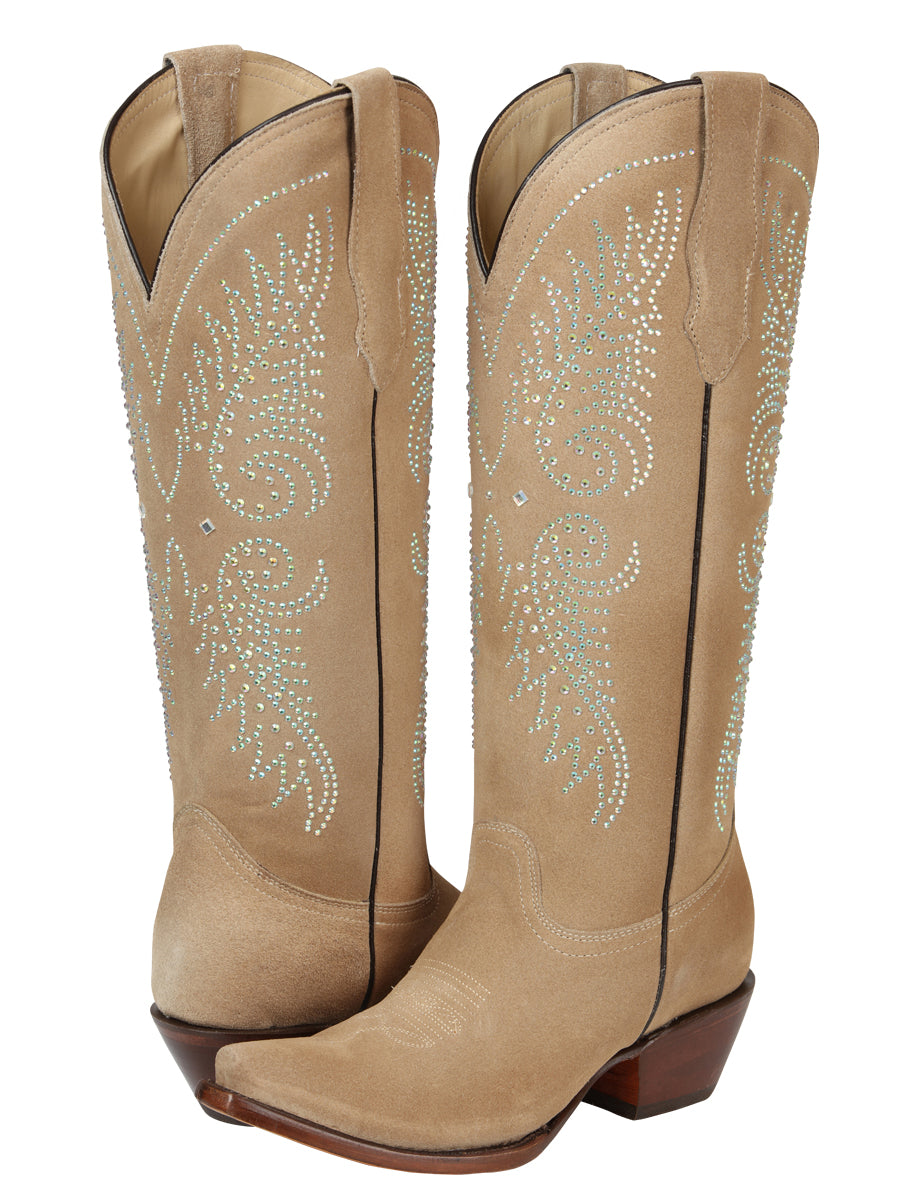 El General Women’s Western Suede Boots - Tuscani 45793 — view 3