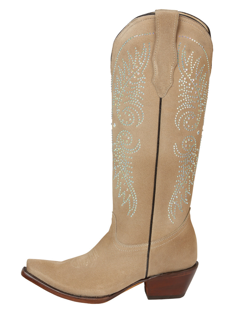 El General Women’s Western Suede Boots - Tuscani 45793 — view 5