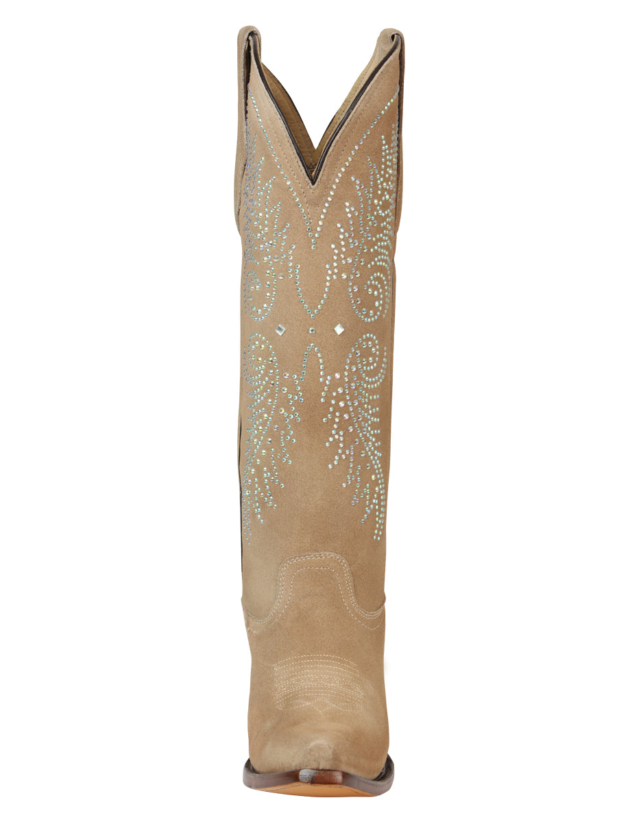 El General Women’s Western Suede Boots - Tuscani 45793 — view 7