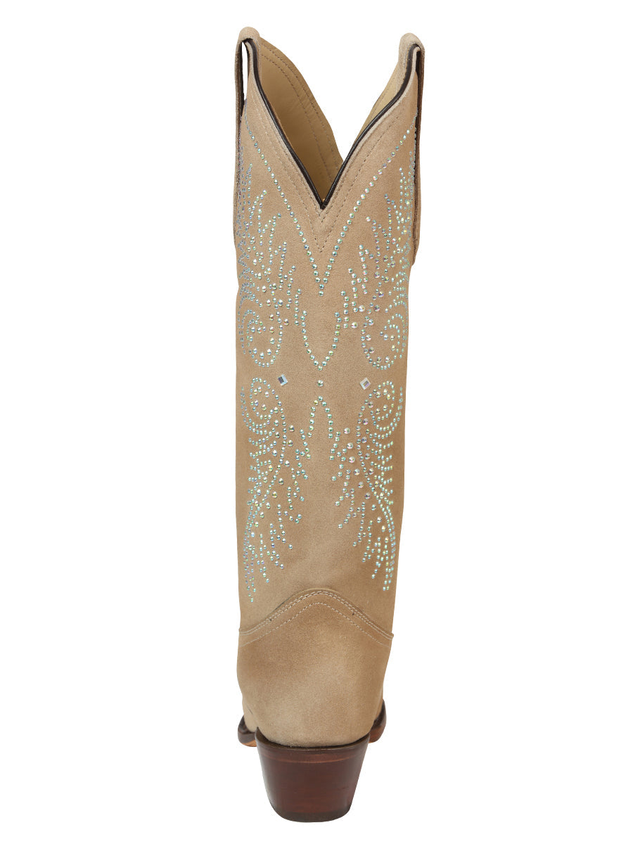 El General Women’s Western Suede Boots - Tuscani 45793 — view 8