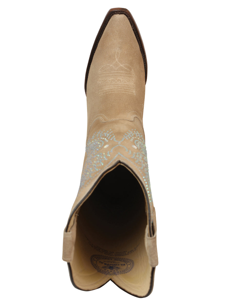 El General Women’s Western Suede Boots - Tuscani 45793 — view 9