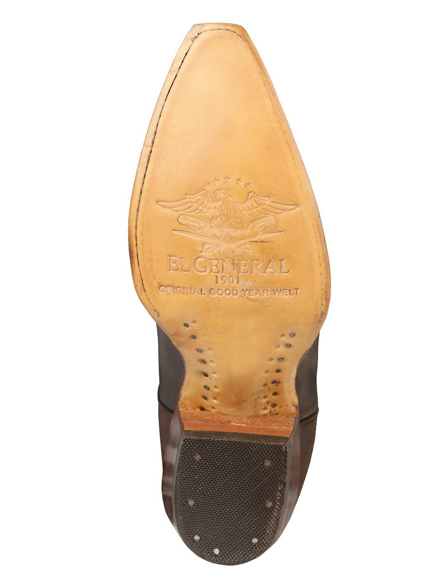 El General Women’s Fringe Western Boots - Choco 45795 — view 7