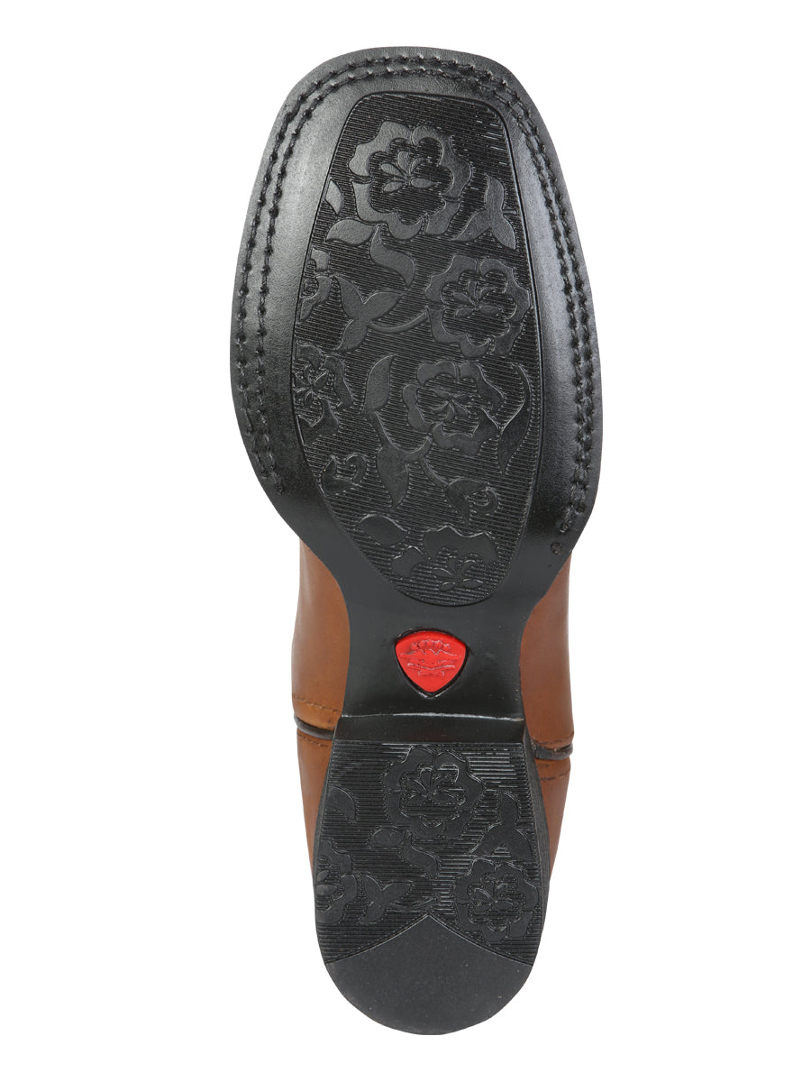 El General Women’s Rodeo Boots - Papaya 45797 — view 10