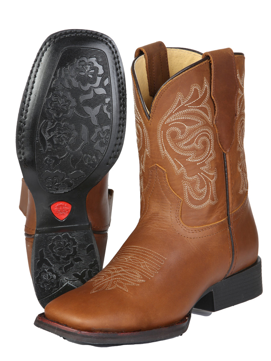 El General Women’s Rodeo Boots - Papaya 45797 — view 4