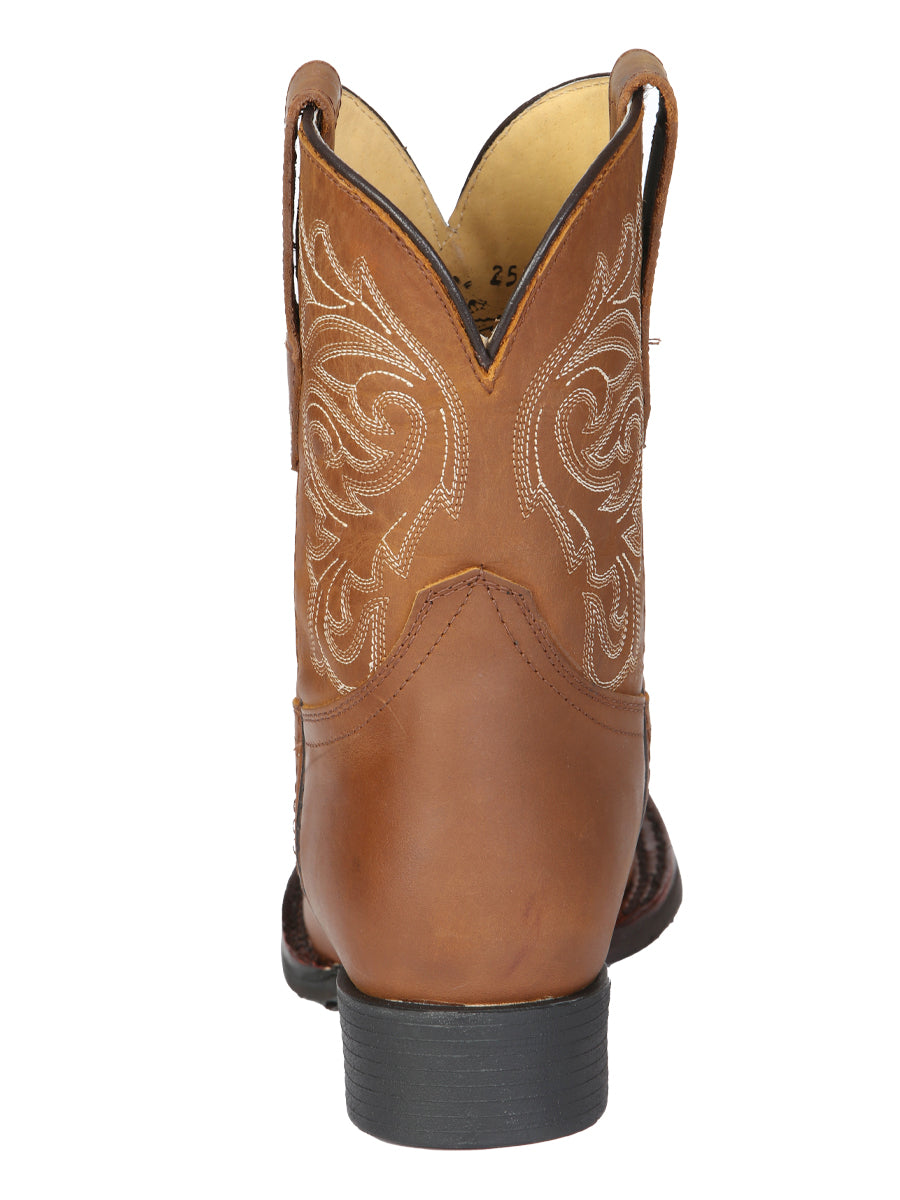 El General Women’s Rodeo Boots - Papaya 45797 — view 8