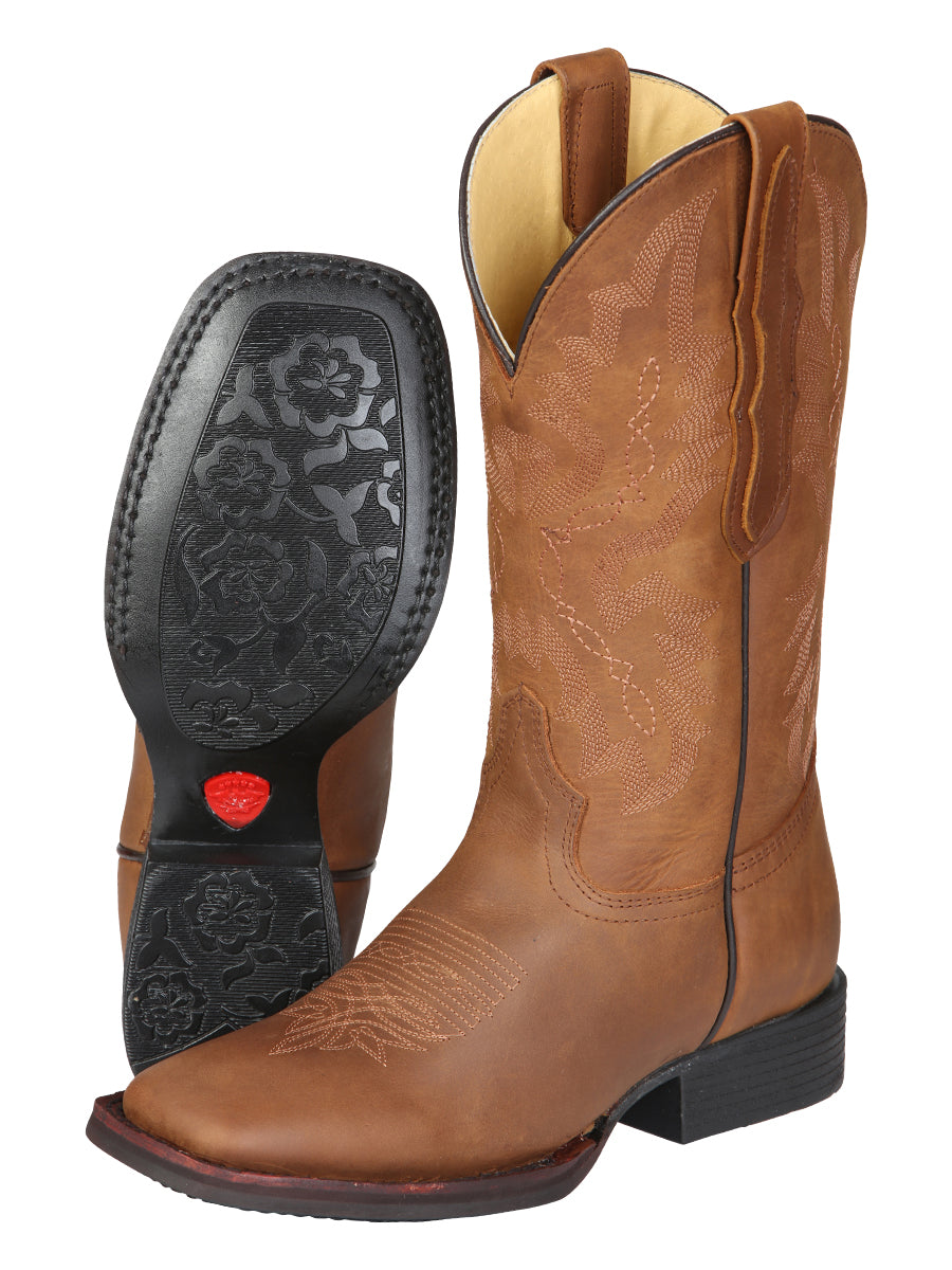 El General Women’s Rodeo Boots - Honey 45801 — view 4