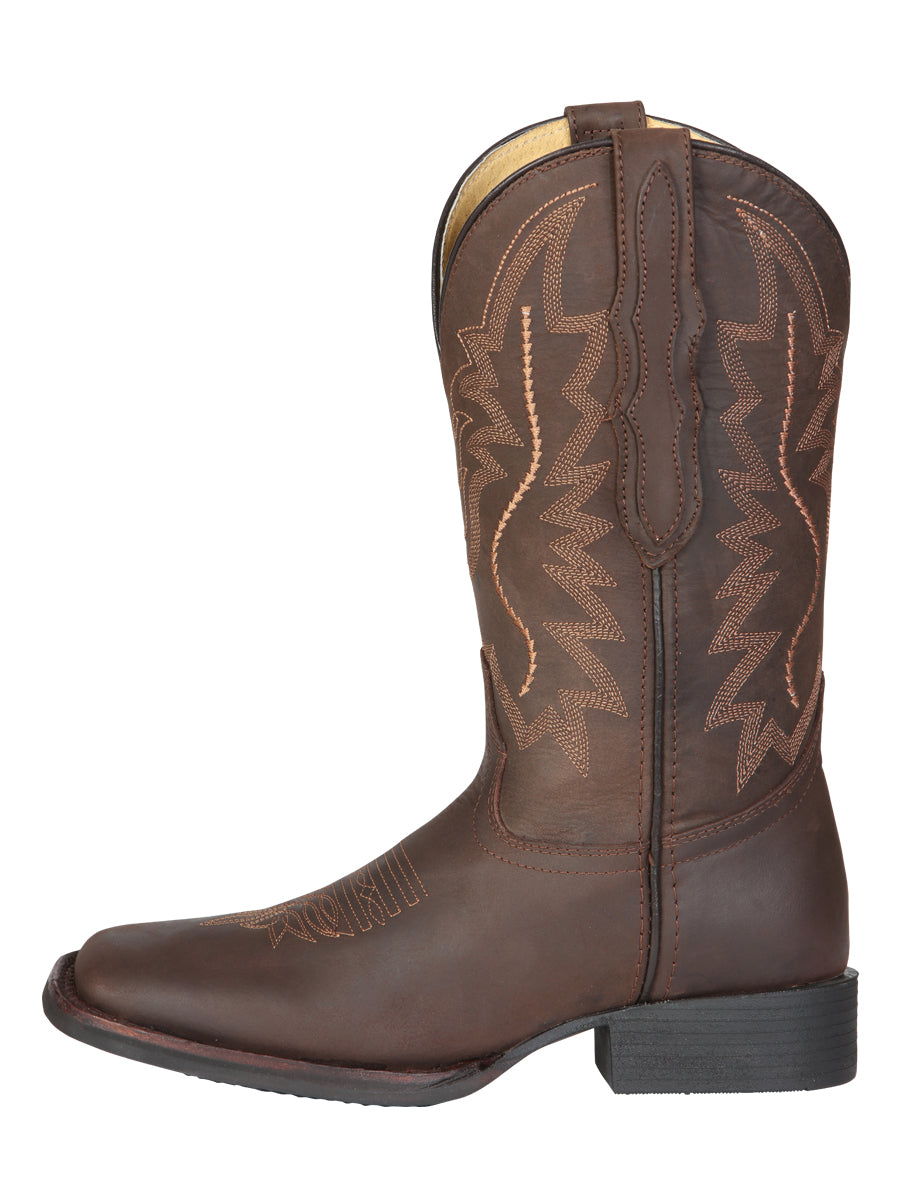 El General Women’s Rodeo Boots - Brown 45802 — view 5