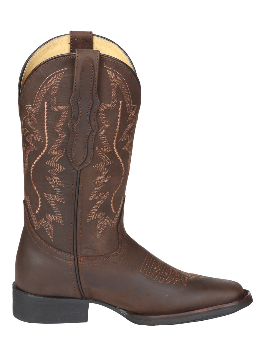 El General Women’s Rodeo Boots - Brown 45802 — view 6