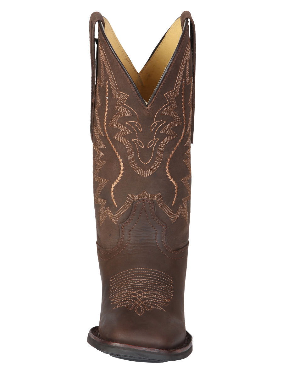 El General Women’s Rodeo Boots - Brown 45802 — view 7