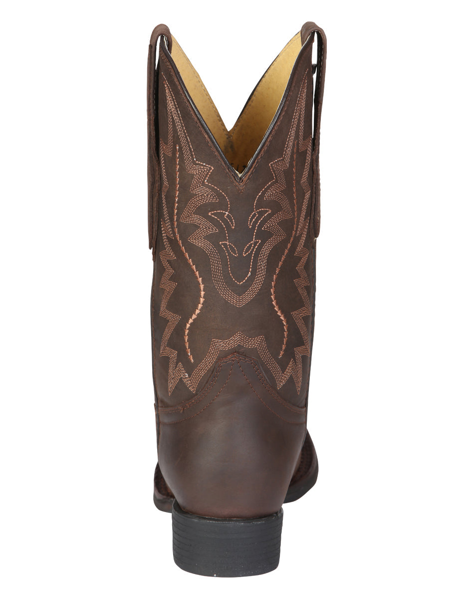 El General Women’s Rodeo Boots - Brown 45802 — view 8
