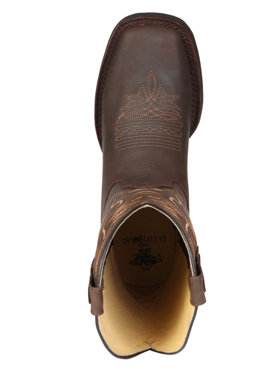 El General Women’s Rodeo Boots - Brown 45802 — view 9