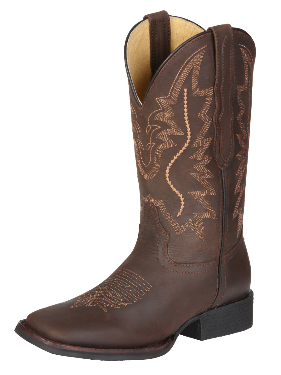 El General Women’s Rodeo Boots - Brown 45802 — view 11