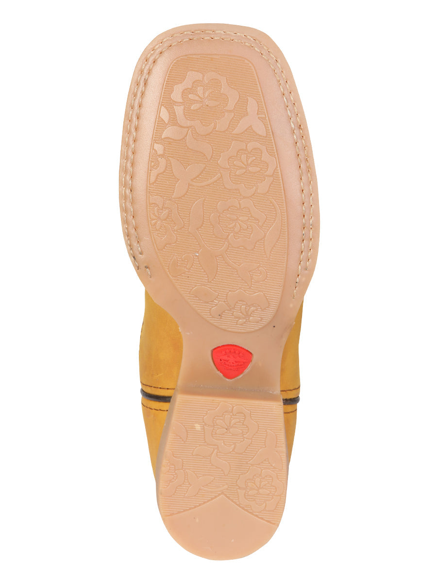 El General Women’s Rodeo Boots - Honey 45803 — view 10