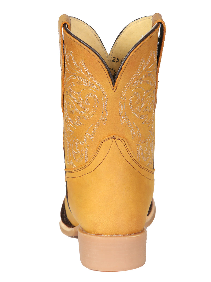El General Women’s Rodeo Boots - Honey 45803 — view 8
