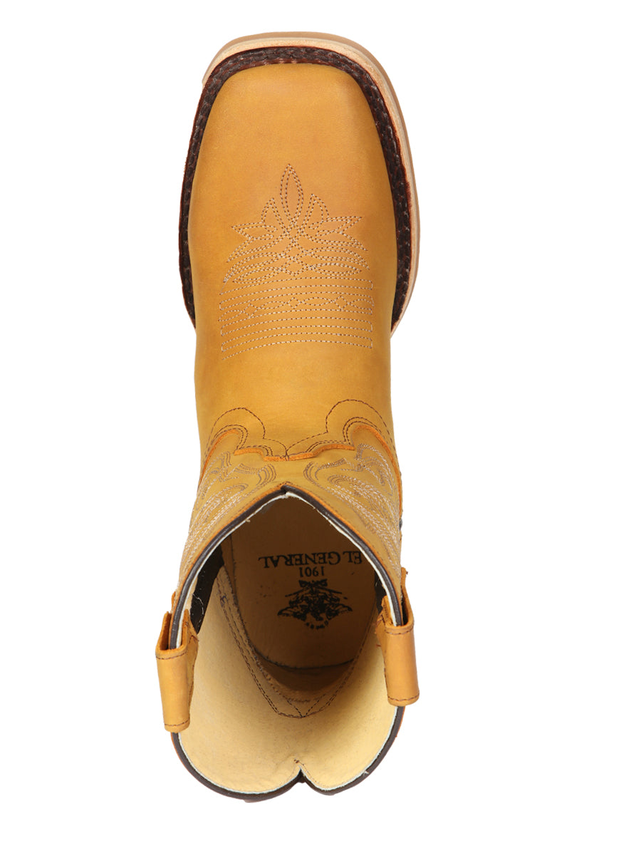 El General Women’s Rodeo Boots - Honey 45803 — view 9