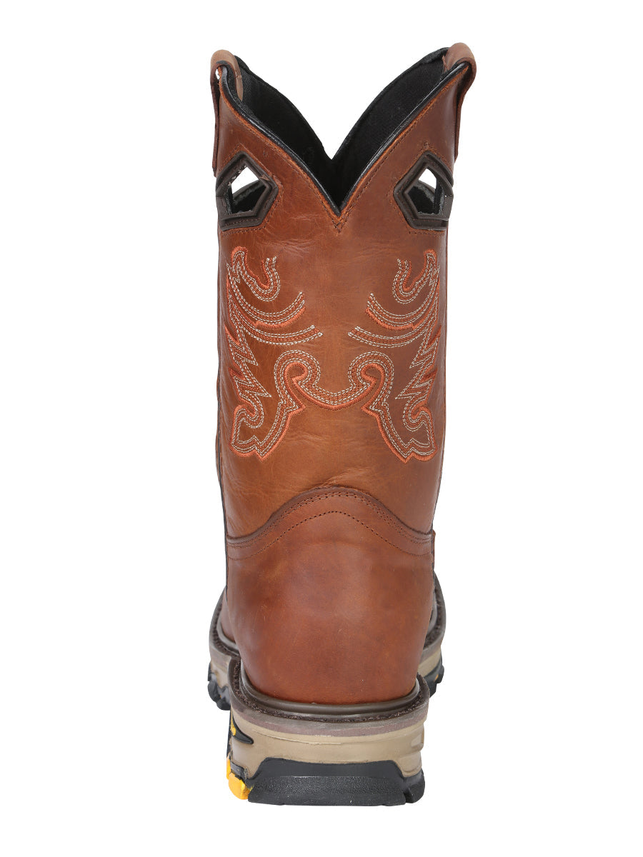 El General Men's Leather Work Boots - Made In Mexico - Kansas 45812 — view 8