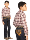 Boys Centenario Premium Bootcut Jeans - Rince Blue Denim 45844