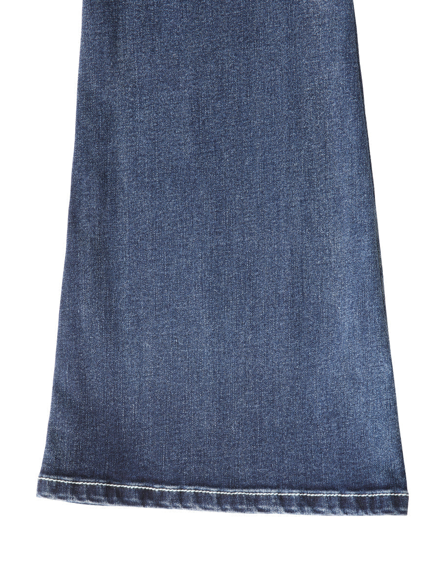 Women's Centenario Bootcut Denim Jeans- Dark Blue 45905 — view 6