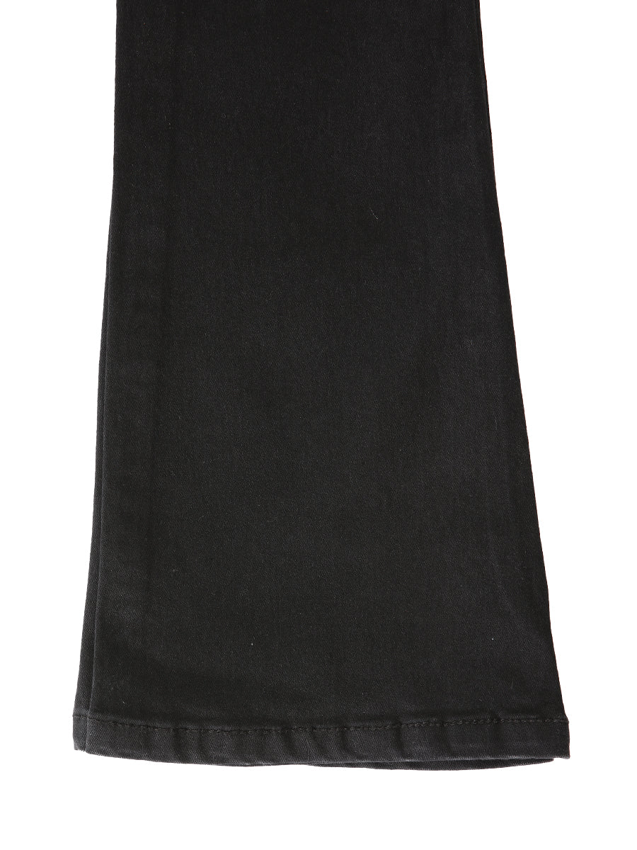 Girls Centenario Premium Bootcut Jeans - Black Denim 45907 — view 7