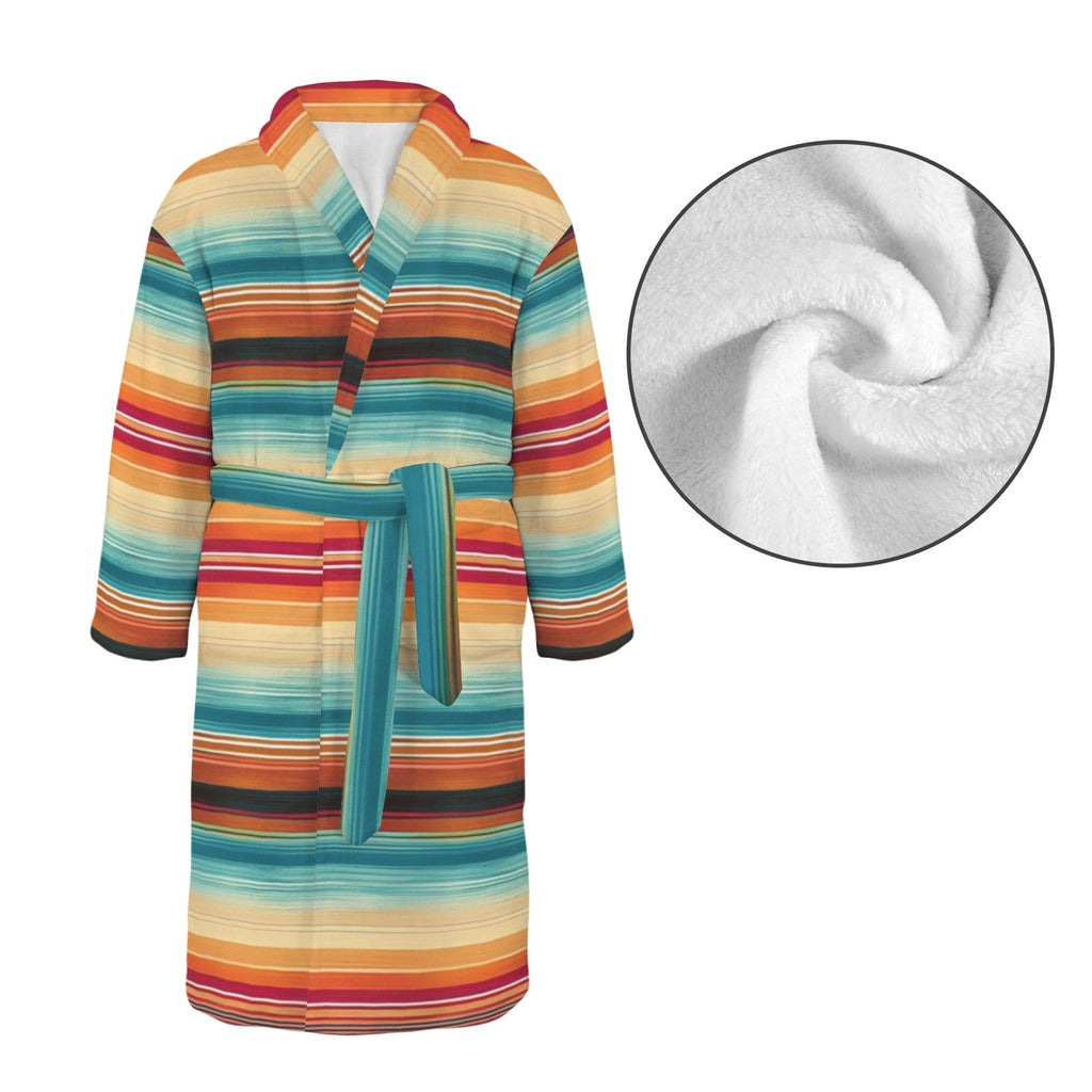 Baha Ranch Southwestern Serape Men's Bath Robe by Baha Ranch Western Wear - product image 5