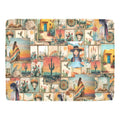 Baha Ranch Colores De Mexico Pictures of the Southwest 60" x 80" Throw Blanket Made In America by Baha Ranch Western Wear...