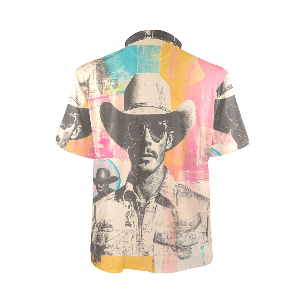 Baha Ranch Retro Pop Western Cool Cowboy Polo Shirt by Baha Ranch Western Wear - product image 5