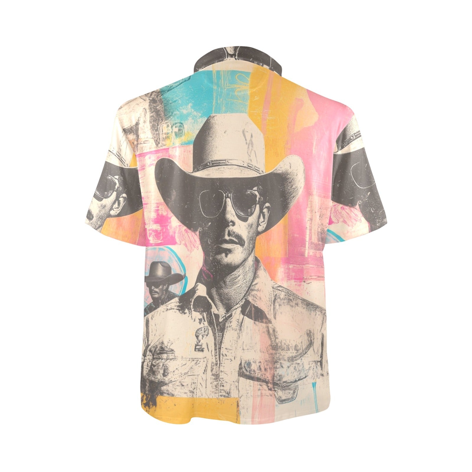 Baha Ranch Retro Pop Western Cool Cowboy Polo Shirt by Baha Ranch Western Wear - product image 5