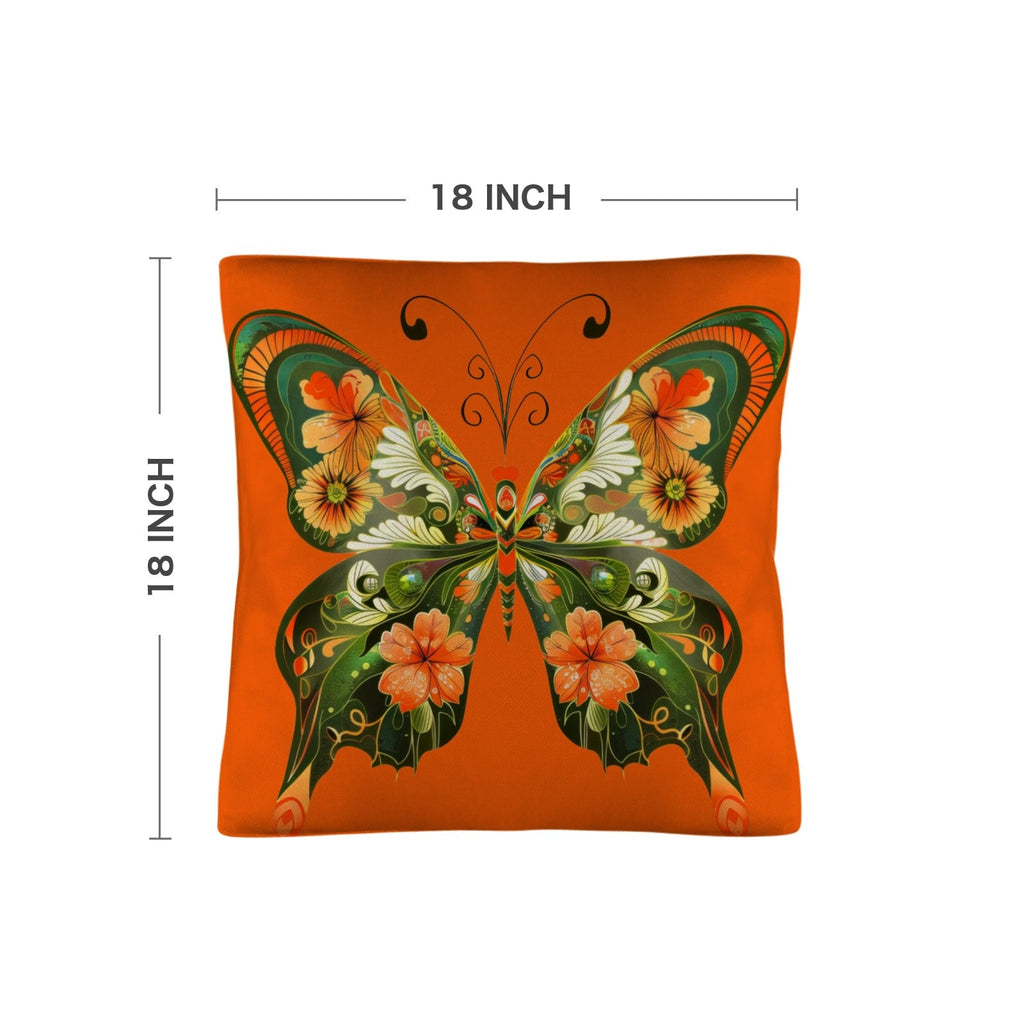 Baha Ranch Retro Floral Butterfly Pillow Case Made in America by Baha Ranch Western Wear - product image 4