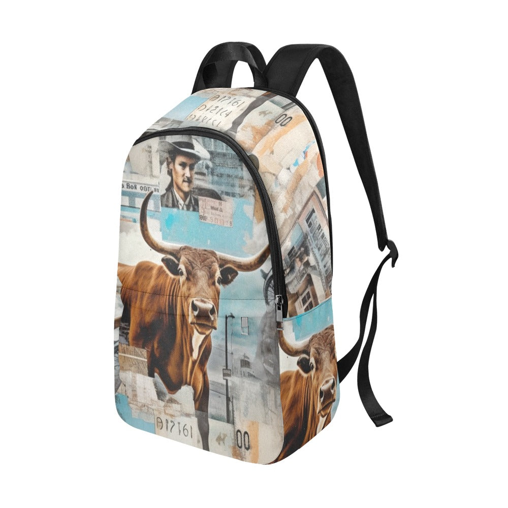 Baha Ranch Vintage Bull Collage Western Backpack by Baha Ranch Western Wear - product image 3